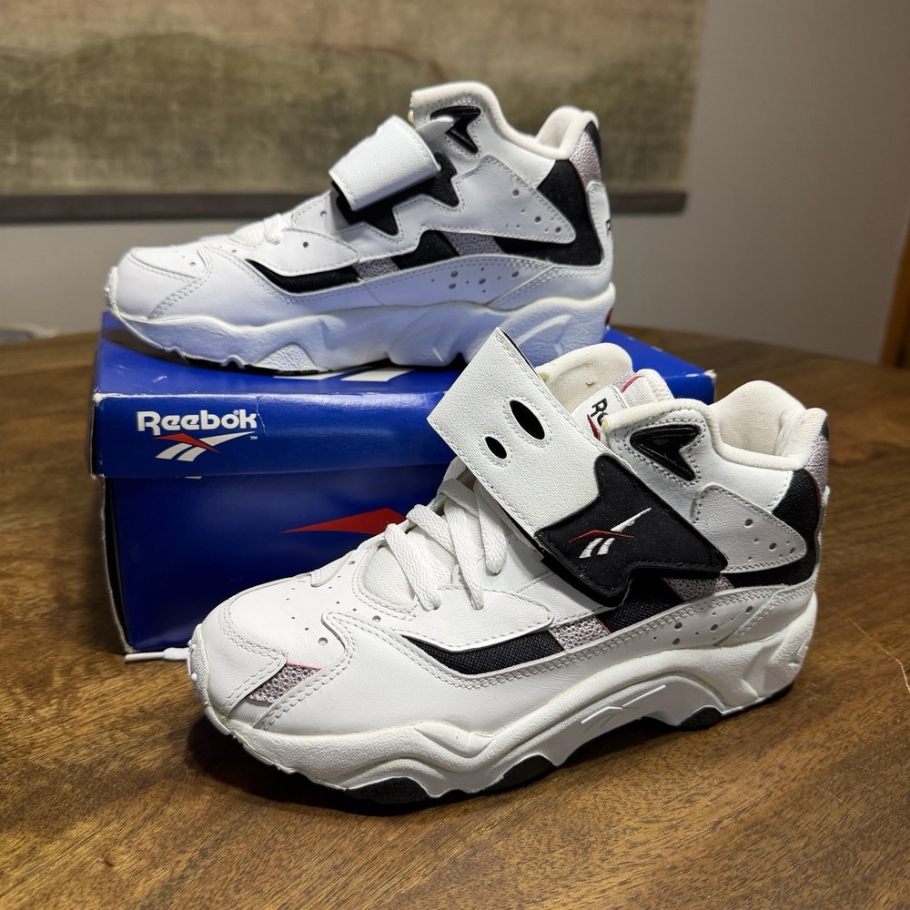 Vintage 90s Reebok Supreme Mid Sneakers NEW IN BOX  NOS SZ. 7.5 READ